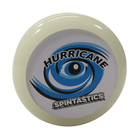 Spintastics Hurricane Yo-Yo - Classic Wooden Axle Looping YoYo (Glow)