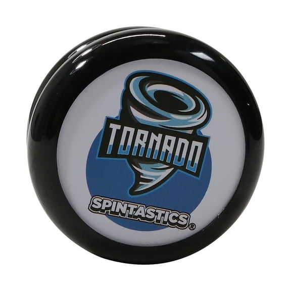 Spintastics Tornado 2 Yo-Yo - Ball Bearing -Side Hub Designs Vary- World Champion Dale Oliver YoYo (Black)