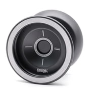 Spintek Crosshair Yo-Yo -Responsive YoYo with Unresponsive Bearing Kit Included Gunmetal