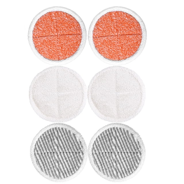 10 Tamponi Microfibra Per Mop Bissell Spinwave - Kit Pulizia Pavimenti