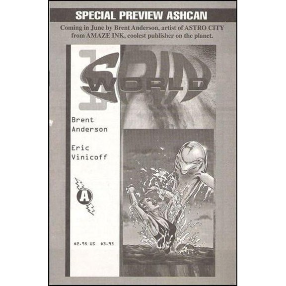 Spinworld Ashcan #1 VF ; Amaze Ink Comic Book