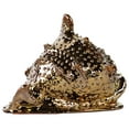 thumbnail image 1 of Urban Trends Collection Polished Chrome Finish Gold Ceramic Spiny Conch Seashell Figurine, 1 of 2