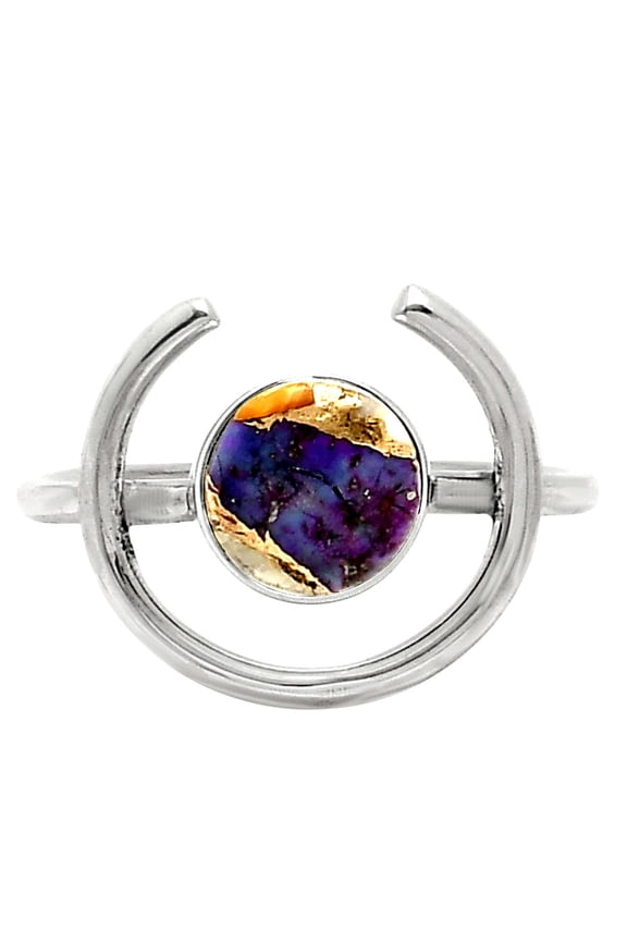 Spiny Oyster Turquoise - Arizona 925 Sterling Silver Ring s.7 Jewelry R-1036 SDR249258