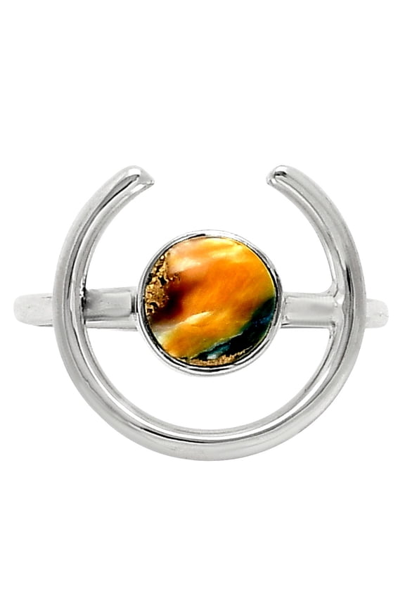 Spiny Oyster Turquoise - Arizona 925 Sterling Silver Ring s.7 Jewelry R-1036 SDR249288
