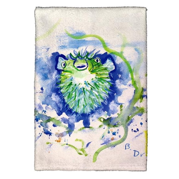 Spiny Puffer Kitchen Towel