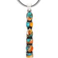 thumbnail image 1 of Spiny Turquoise Jewelry Necklace for Women Sterling Silver 925 | Turquoise Network | PN3140-C89-S20, 1 of 4