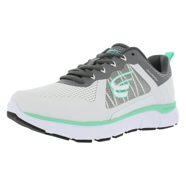 Spira Cloudwalker Walking Extra Extra Wide Women s Shoes Size 8.5 Color Nimbus Charcoal Mint Walmart