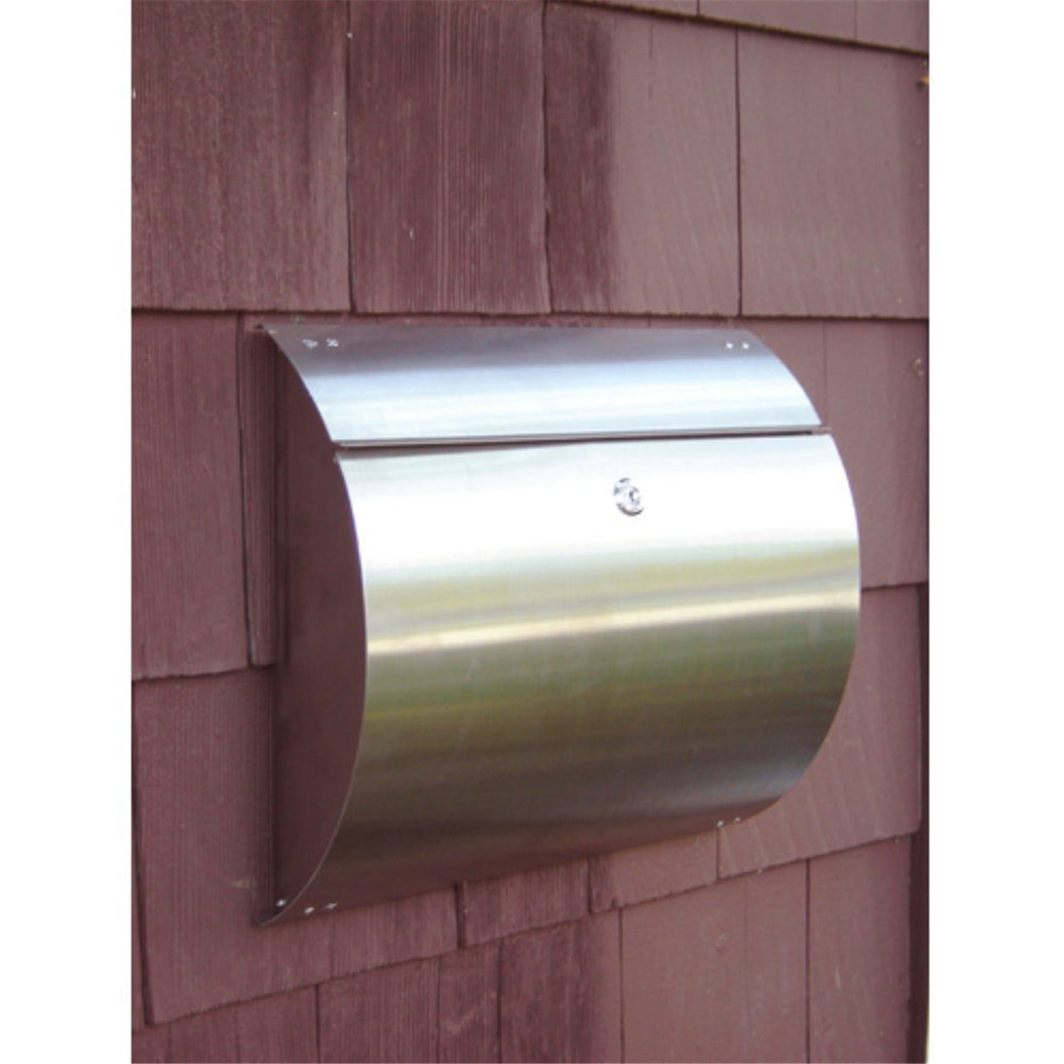 Stainless Steel Locking Wall Mounted Mailbox