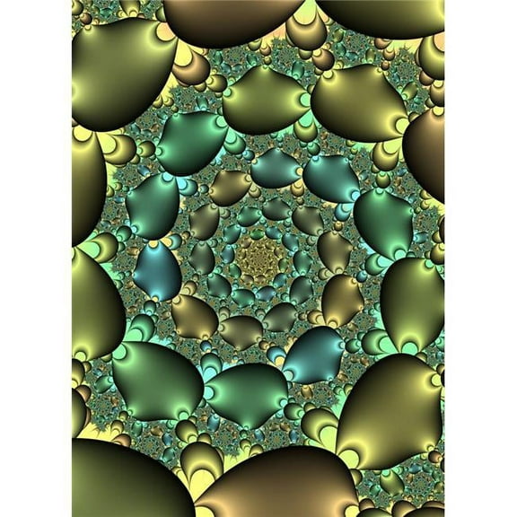 Spiral Abstract Poster Print by Paul Sale, 13 x 18