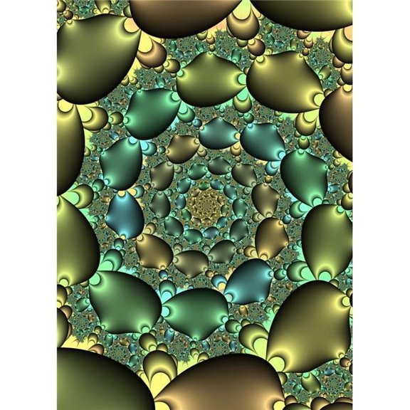 Spiral Abstract Poster Print by Paul Sale, 26 x 36 - Large