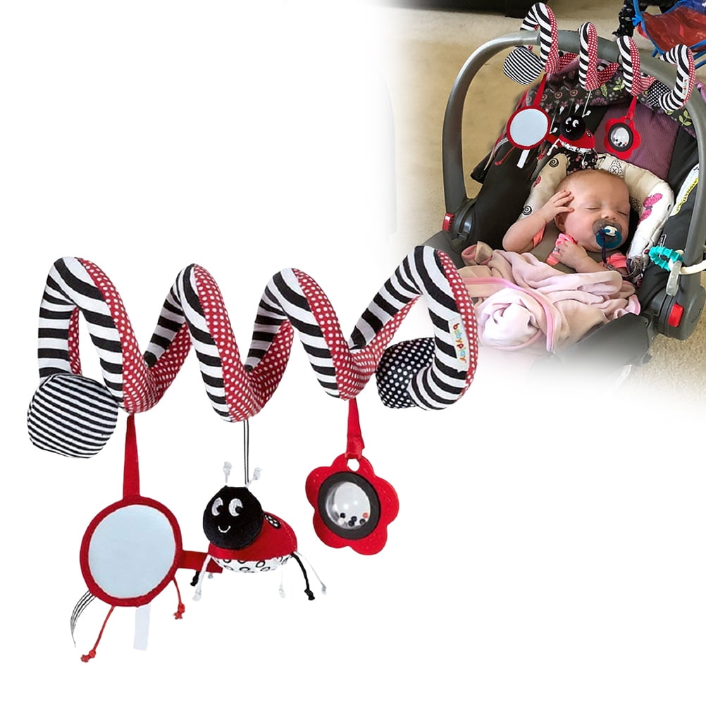 Spiral Activity Hanging Pram Toys Cart Seat Pram Toy Spiral Activity