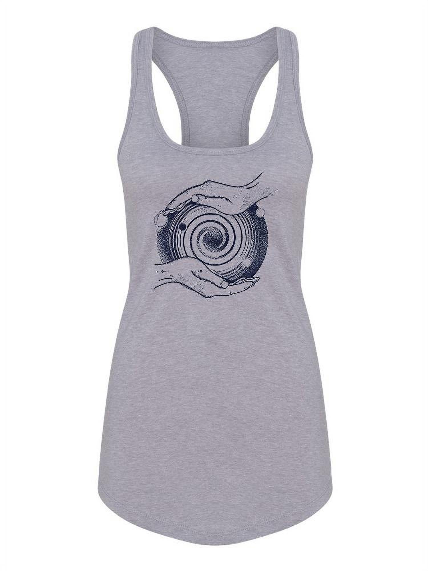 Spiral And Hands Tank Women -Image by Shutterstock, Female Large ...