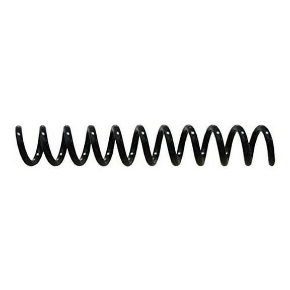 Spiral Binding Coils 6mm x 305mm (1/4 x 12-inch) 4:1 [pk of 100] Color: Black