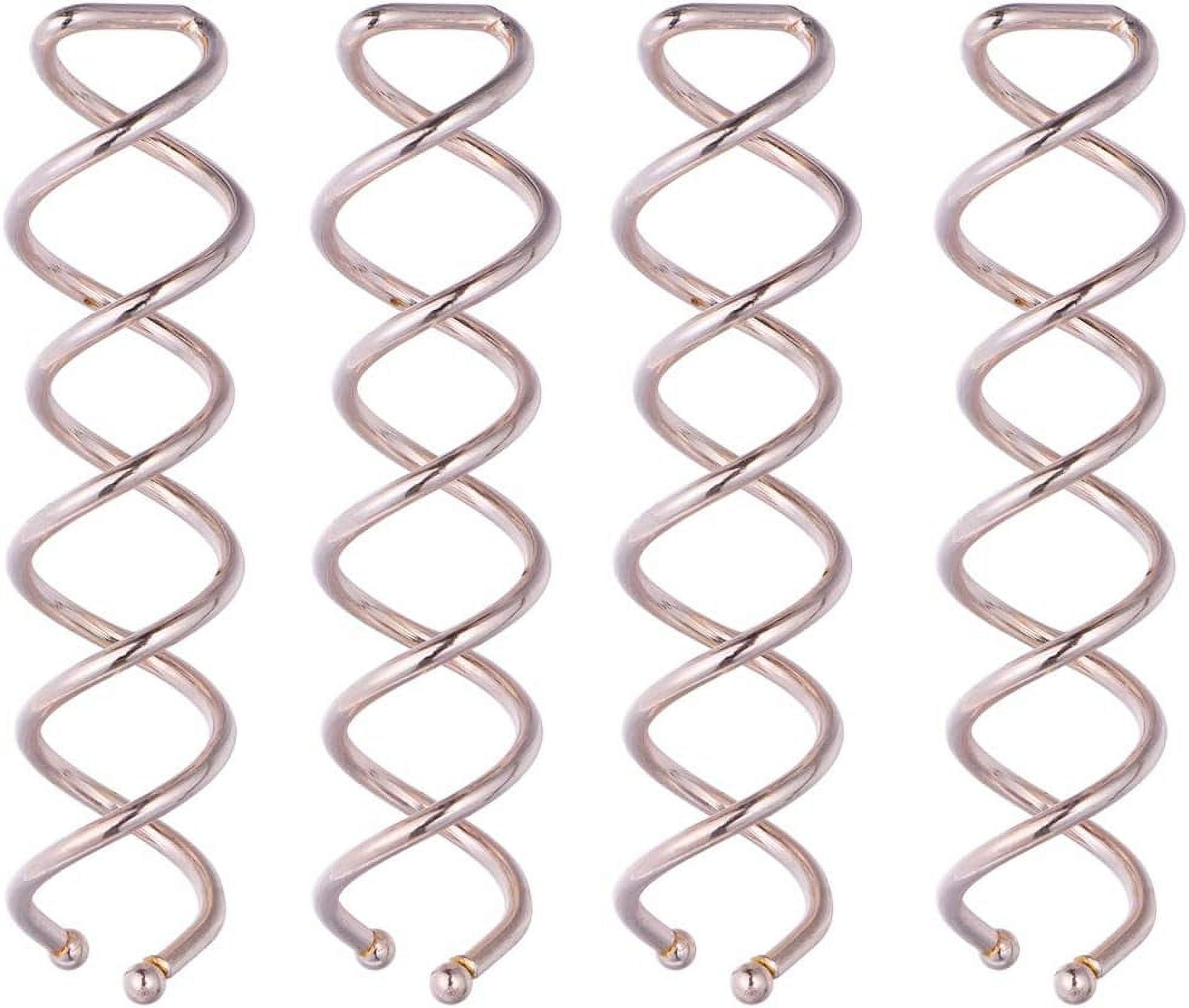 Spiral Bobby Hairpins Spin Pins for Hair, 20pcs Bun Twist Screw Hair