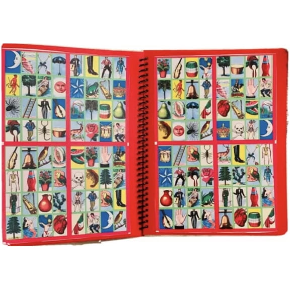 Spiral Book Boards Chalupa Bingo