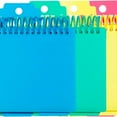 thumbnail image 1 of Spiral Bound Index Card Notebook with Tabs, Includes 60 Ruled 3 x 5 Inch Index Cards, 1 Notebook, Color May Vary (48750), 1 of 3