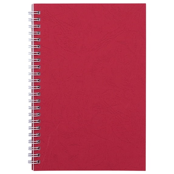 Spiral Bound Notebook, Lined Writing Notebook Hardcover Journal 8.26×5.51in 1 Piece, Hot Pink Paper A5 Spiral Notebook for Office Notes & Daily Writing