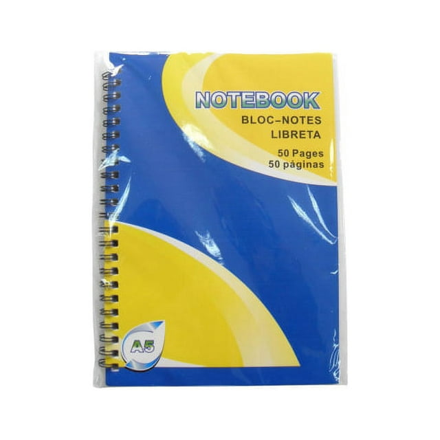 SpiralBound Notebook With 50 Pages, 24 Count