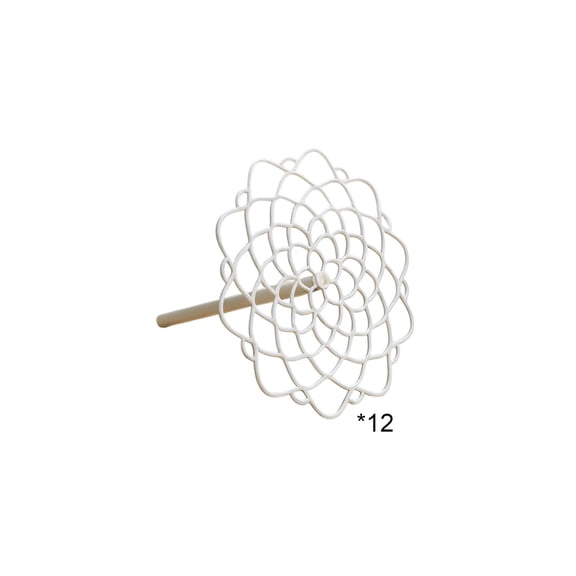 Spiral Bouquet Stems Fixing Tool, Handheld Floral Arrangement Helper, Hidden Flower Bunch Shaping Accessory for European Chinese Style Home Floral DIY Craft Decor