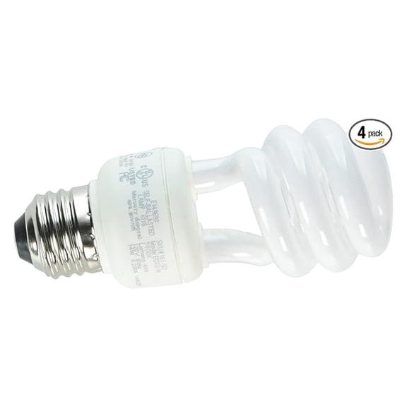 Spiral CFL Light Bulb, Daylight