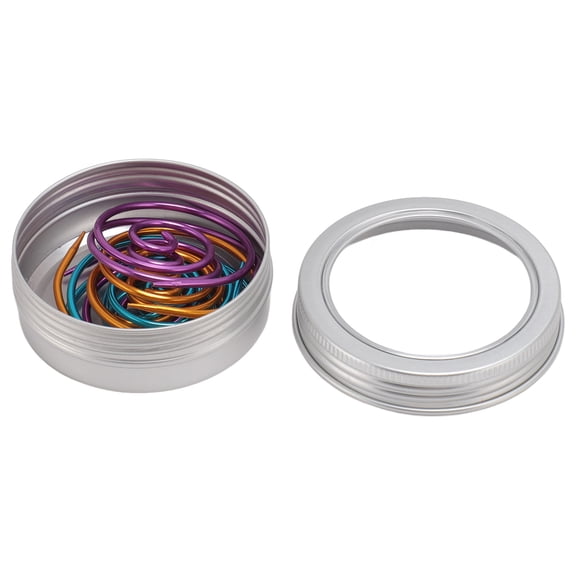 Spiral Cable Needle, 9Pcs Durable Metal Circular Knitting Needle Versatile with Storage Box for Scarves, Spiral Cable Knitting Needle