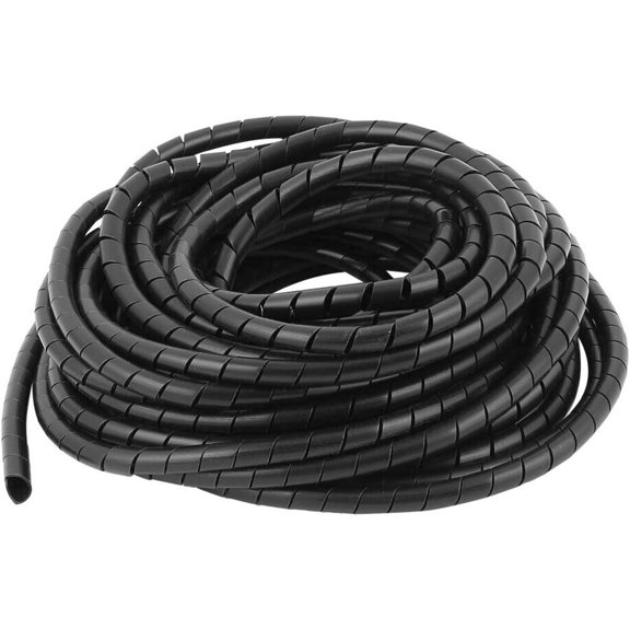 Spiral Cable Wrap - 20 Ft 1/2" Spiral Wire Wrap Cord Covers Bundle Sleeve Hose for Computer Electrical Wire Organizer (1/2 Inch-20Ft)
