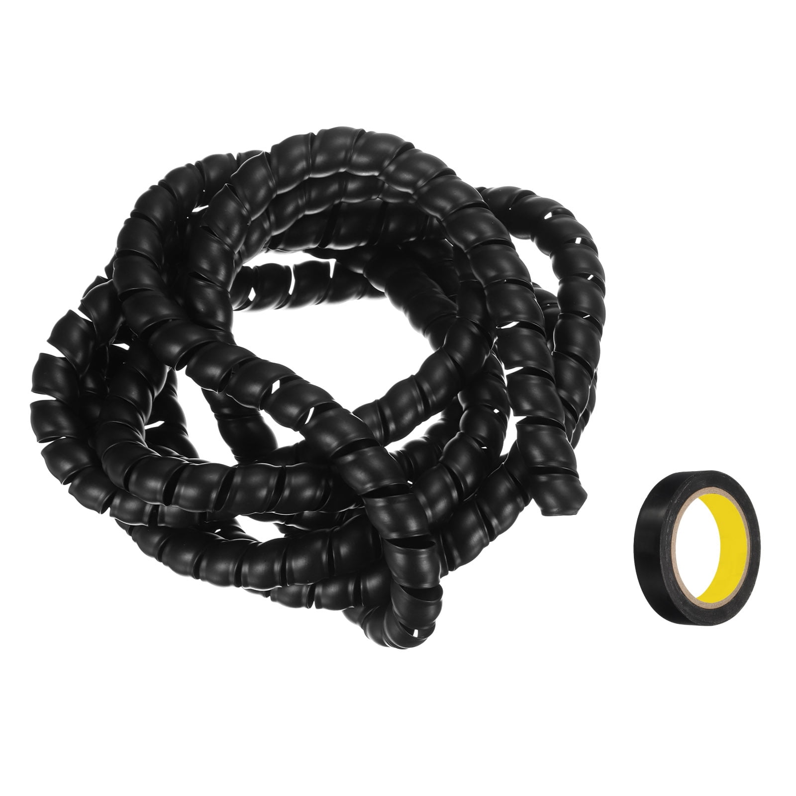Spiral Cable Wrap 9.8ft 14mm Cable Management Sleeve PP Insulation Cord ...