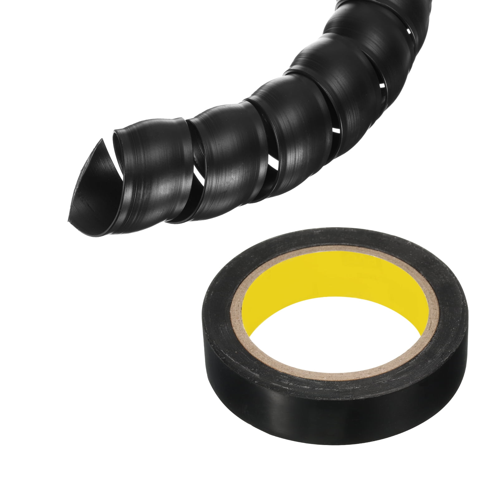 Spiral Cable Wrap 9.8ft 38mm Cable Management Sleeve PP Insulation Cord ...
