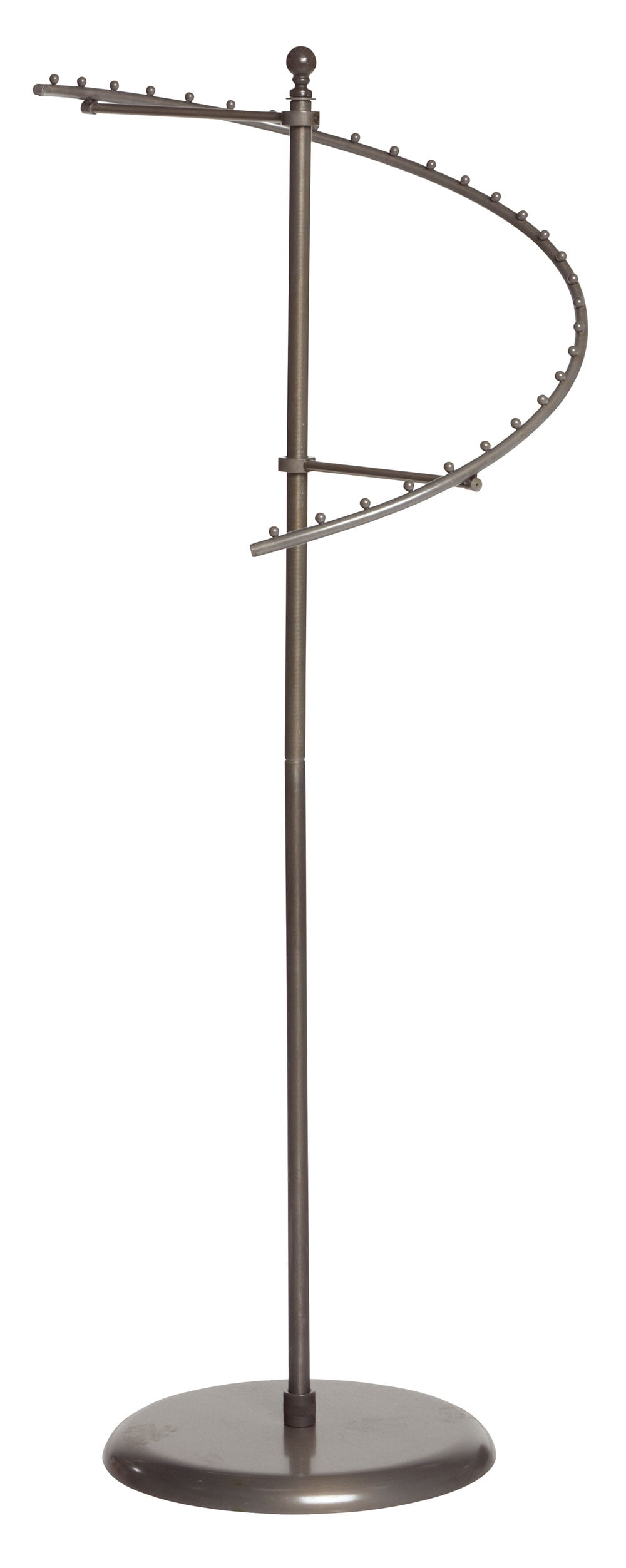 Spiral Clothing Rack (29 Ball ) Raw Steel