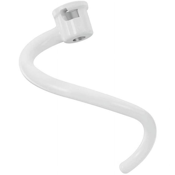 Spiral Coated Metal Dough Hook-Fits Kitchen Mixer Bowl-Lift Models
