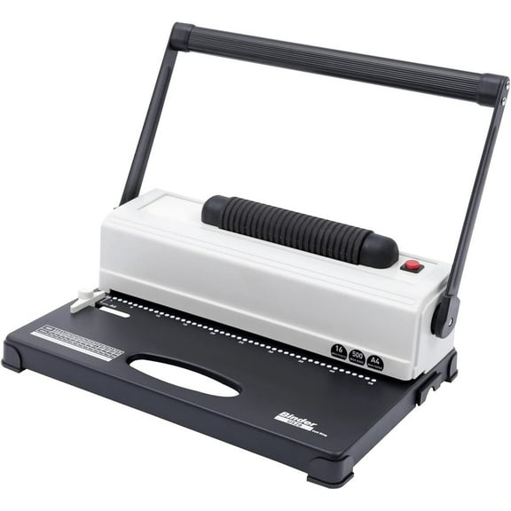 Spiral Coil Combo Binding Machine 46-Hole Comb Binder 250 Sheet A4/LTR/A5 Paper Manual Round Hole Punch For Notebook Office Text & Documents