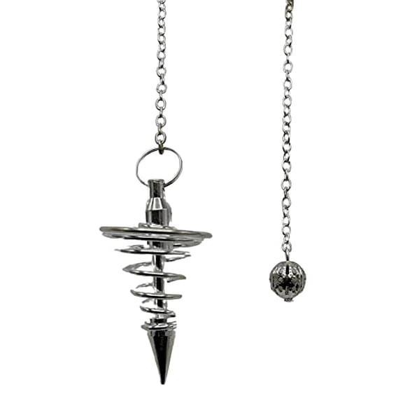 Spiral Coil Metal Pendulum - MP18
