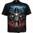 thumbnail image 1 of Spiral Direct Gothic RIDE FREE - T-Shirt Black |Biker|Skulls|Flames, 1 of 3