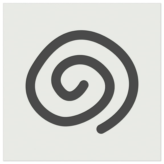Spiral Doodle DIY Cookie Wall Craft Stencil - 5.5 Inch