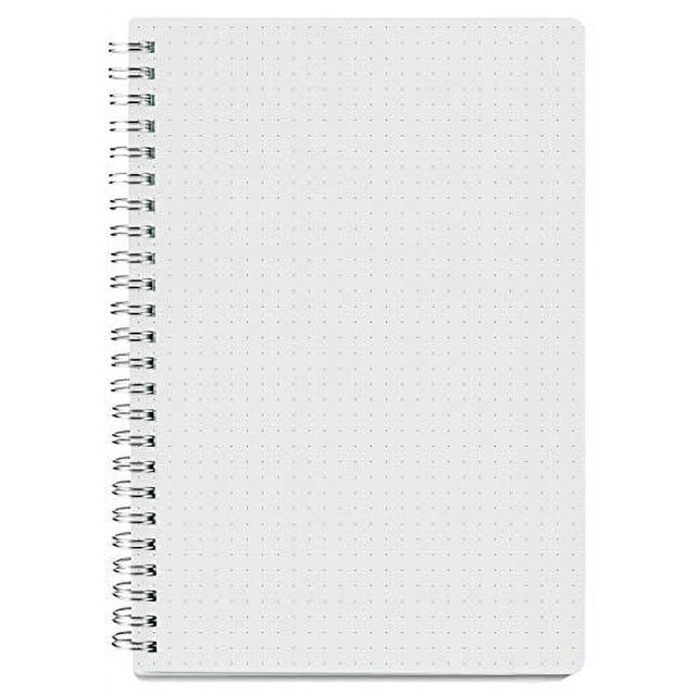 Spiral Dot Grid Notebook A5 Bullet Dotted Journal, 80 Sheets / 160