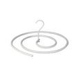 thumbnail image 1 of Spiral Drying Rack Heavy Duty Stainless Steel Laundry Mount Hanger For Quilts Blankets Bedspreads Mattress Covers Space Saving Indoor Outdoor Garment Drying Solution White 40cm, 1 of 5