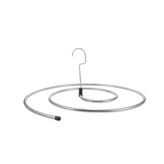 Spiral Drying Rack, Spiral Sheet Hanger, Quilt Blanket Hanger, Stainless Steel Space Saving Metal Hangers for Bedspreads Coverlets Mattresses Tablecloths Sofa Covers Blankets Shawls Scarfs Capes