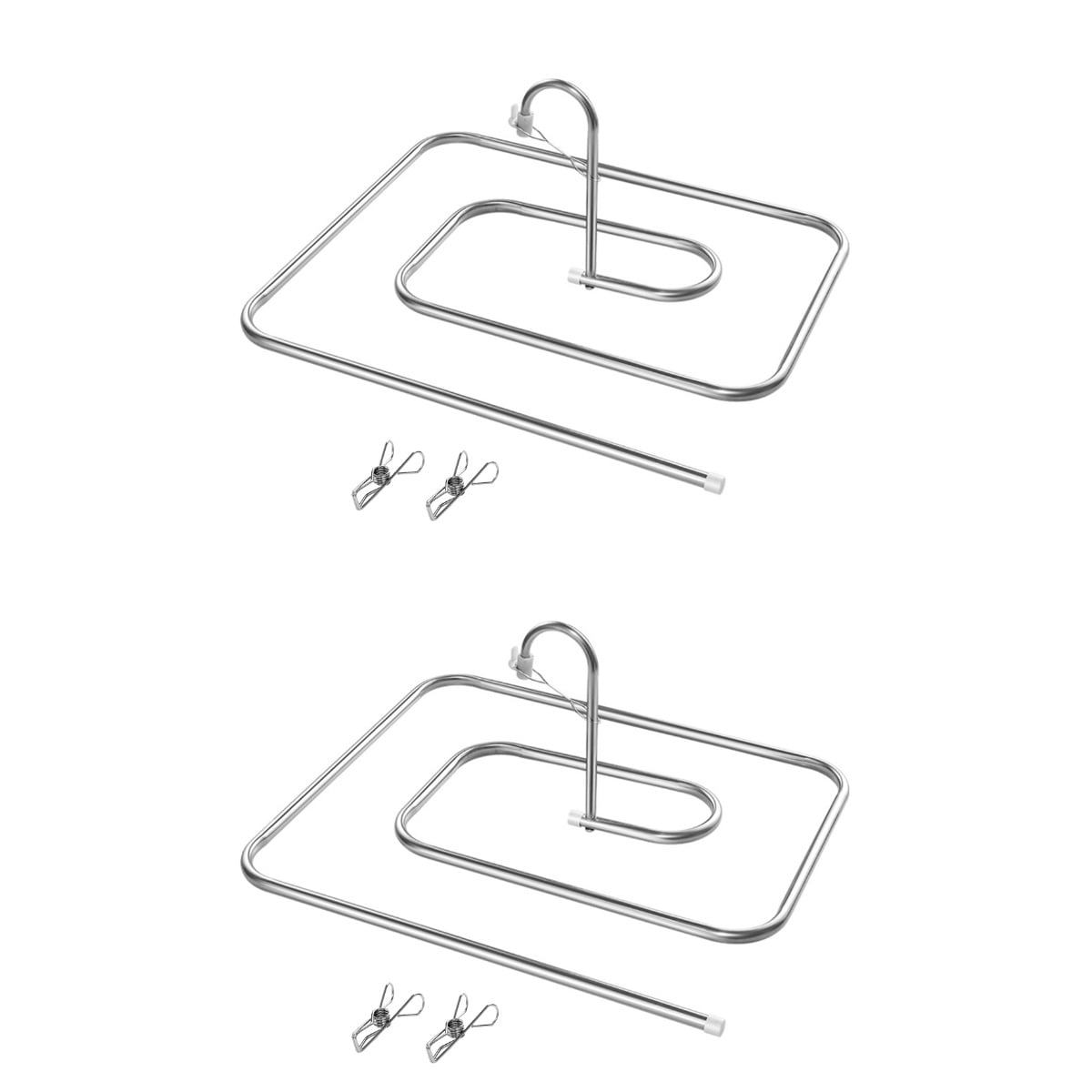 Spiral Drying Rack Towel Metal Collapsible Hangers for Clothes