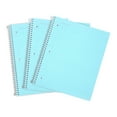 thumbnail image 1 of Spiral Durable Notebooks, 3 Pack (1 Subject, Wide Ruled), 1 of 11