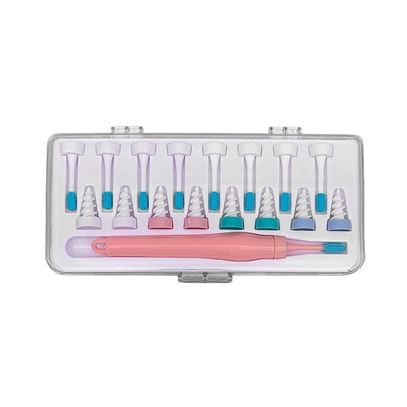 Spiral Ear Cleaner Tool - Pink - 1 Set, Earwax Remover Soft Silicone Ear Cleaning Tool Earwax Remōval Tool Safe & Easy, Easter, St. Patrick'S Day, Wedding, Beauty Tools, Beauty Equ Makeup Organizers