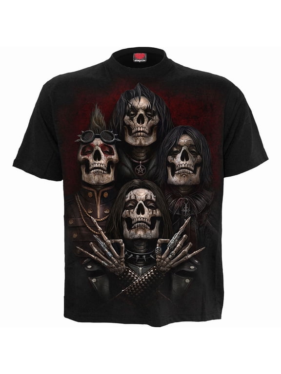 - FACES OF GOTH - T-Shirt Black - S