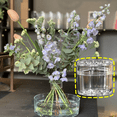 thumbnail image 1 of Spiral Flower Stem Holder Flower DIY Decor Table Living Room Office Wedding Transparent Large 1pc, 1 of 5