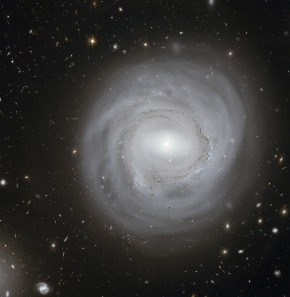 Spiral Galaxy NGC 4921 Canvas Art - Stocktrek Images (28 x 29)