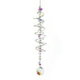 thumbnail image 1 of Spiral Garden Ornament Rainbow Pendant Rotating Wind Chime Catcher for Home and Outdoor Decoration Elegant Suncatcher Wind Captivating Hanging Ornament for Garden and Living Spaces, 1 of 4