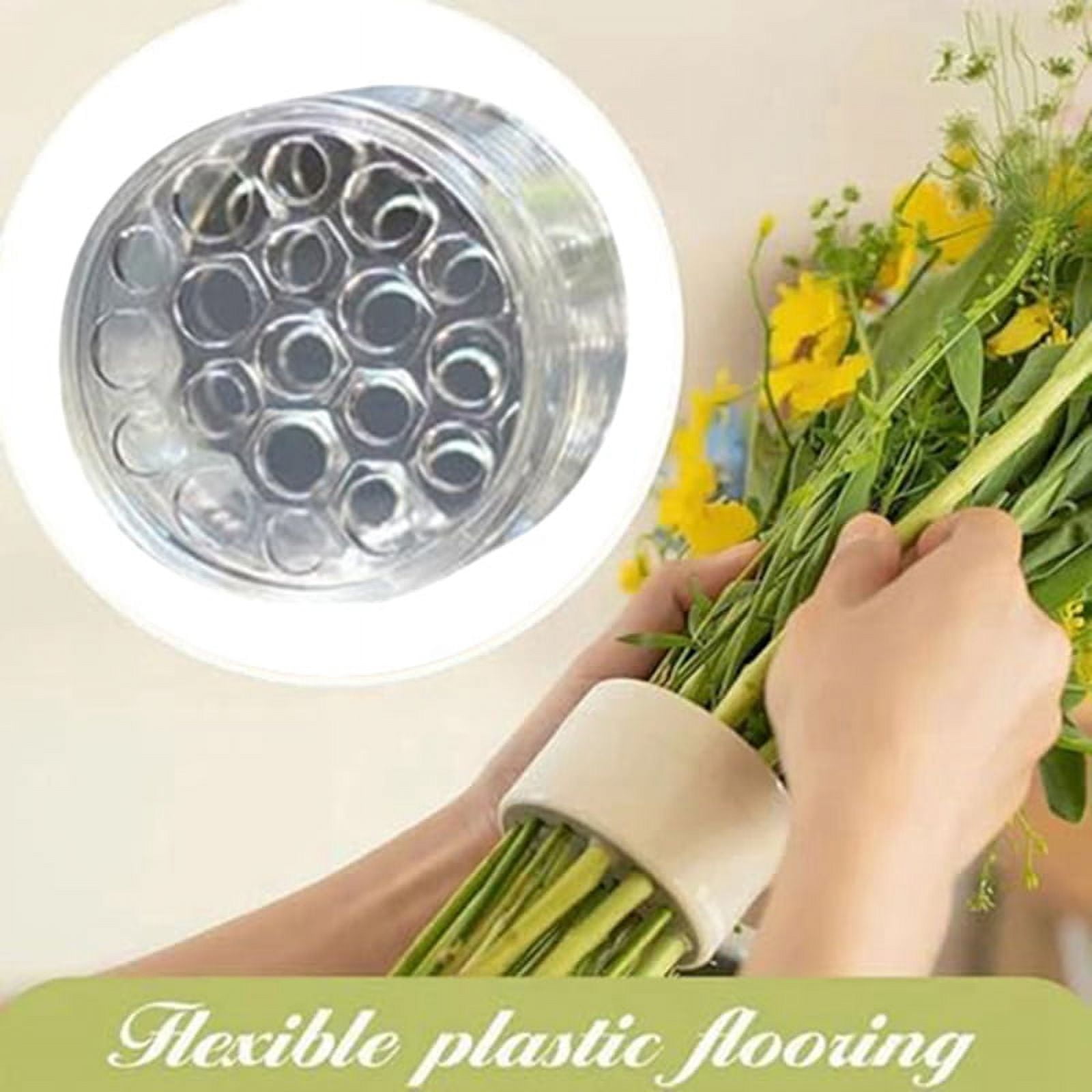Spiral Ikebana Stem Holder, Reusable Floral Grid for Vase, Bloom Shaper