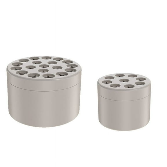 Spiral Ikebana Stem Holder,Spiral Stem Holder for Flowers, Spiral Stem Holder for Vases, Spiral DIY 2pcs Beige Gray,2 x Stem Holder,Beige Gray