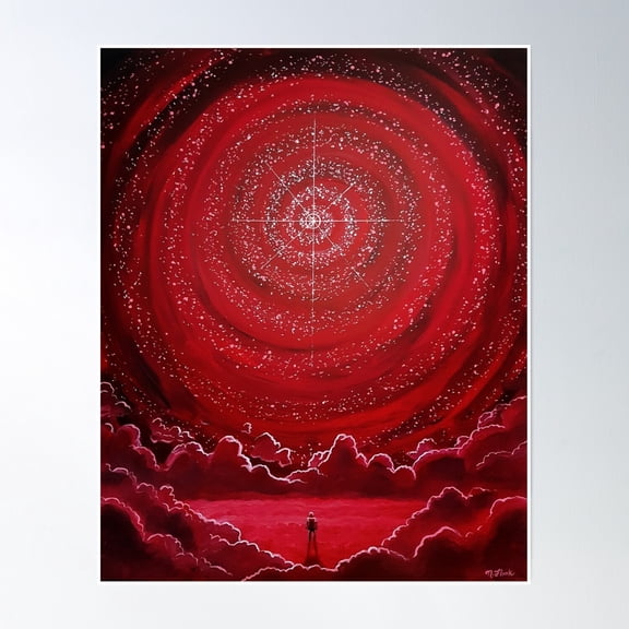 Spiral In Poster Wall Art, Modern Wall Decor, 8x12 UNFRAMED