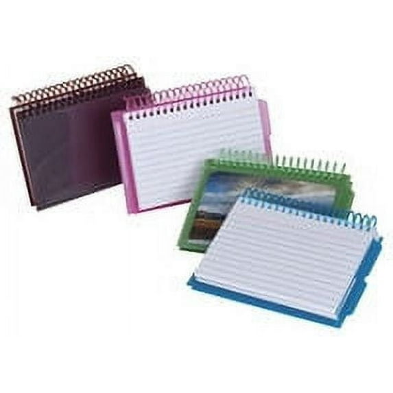 Tops View Front Spiral 3" x5" Index Cards Ruled 50/Pack 10 Packs/Bundle (ESS73138)