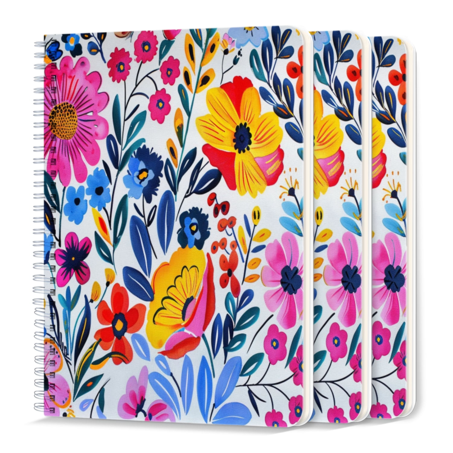 Spiral Journal Notebook,50 Sheets A5 College Ruled Notebook/Journal 3 ...