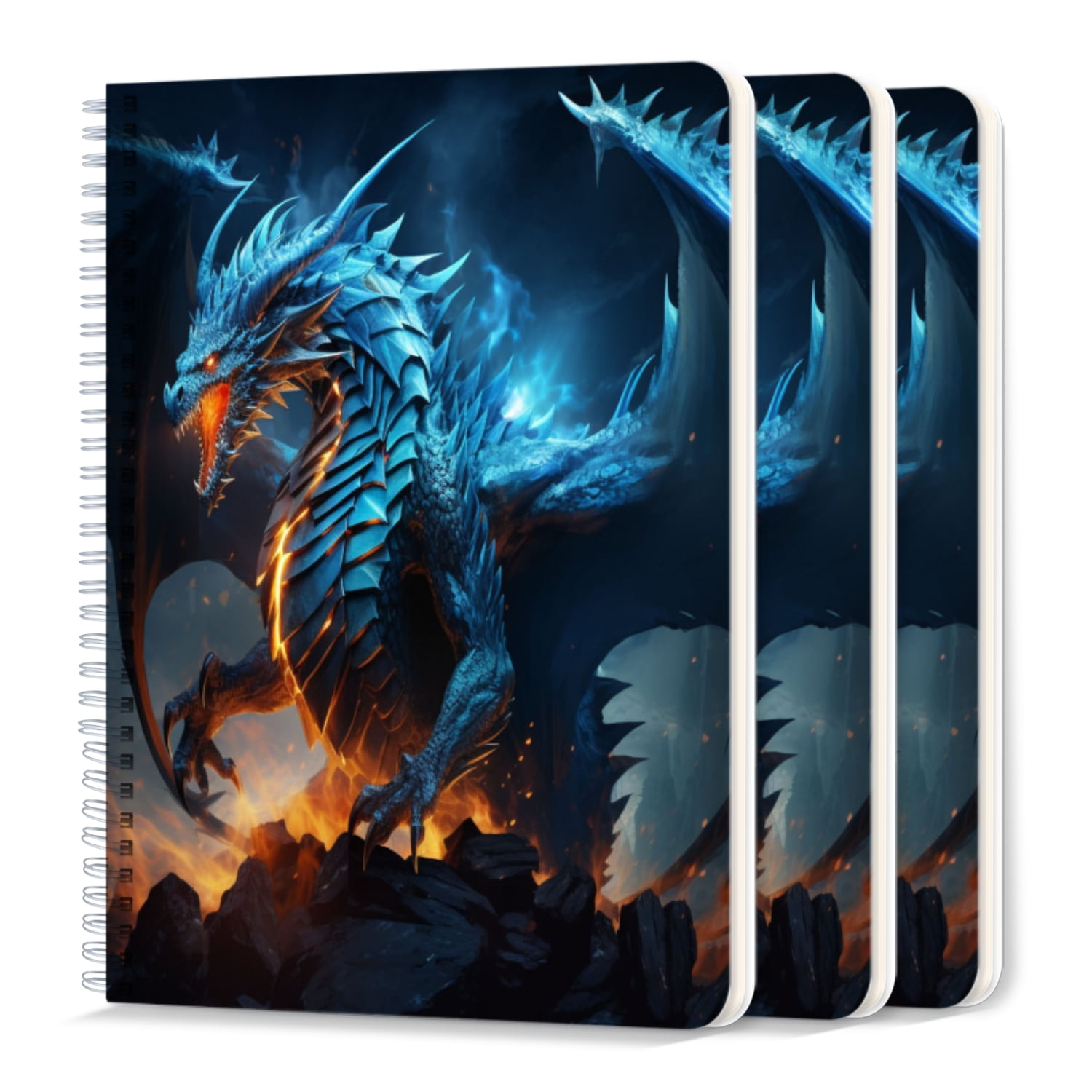 Spiral Journal Notebook,50 Sheets A5 College Ruled Notebook/Journal 3 ...